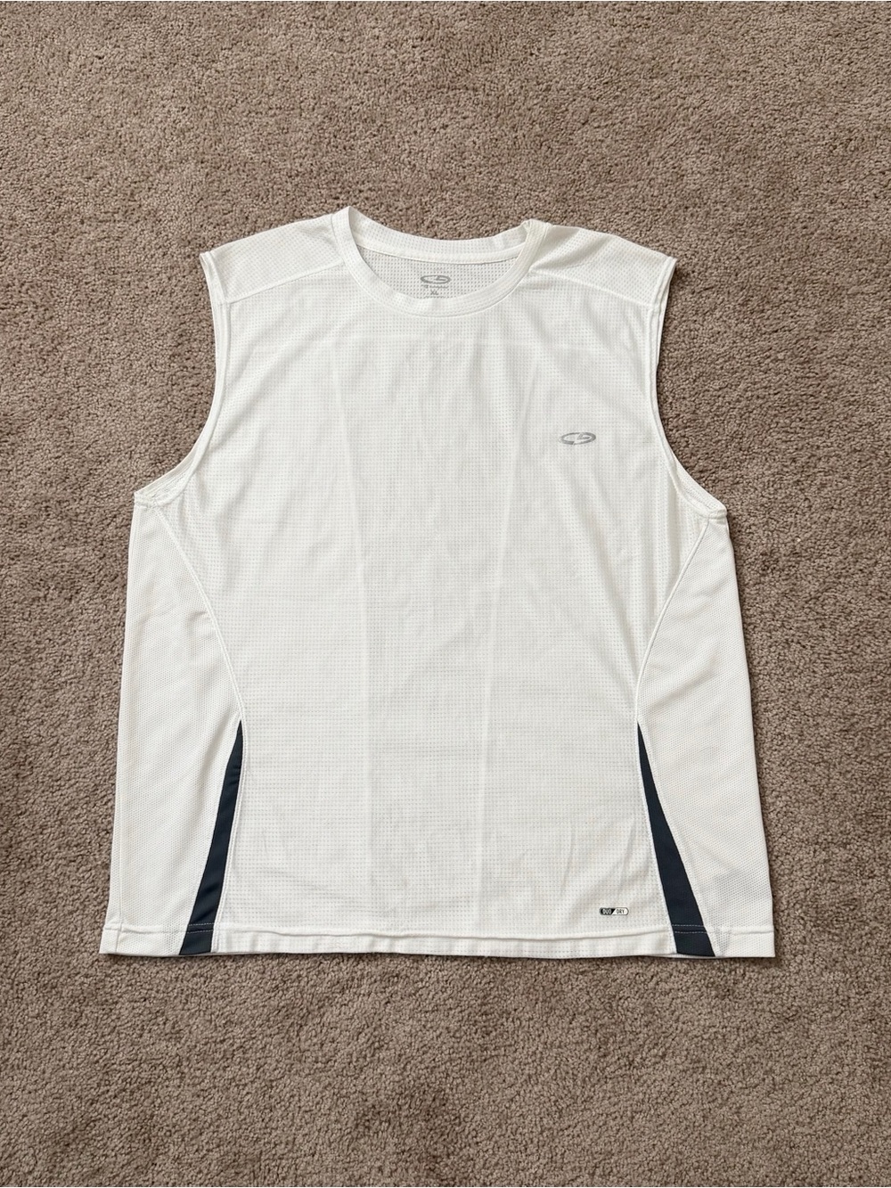 Champion C9 Men's Sleeveless Performance Athletic Shirt Tank Top White XL